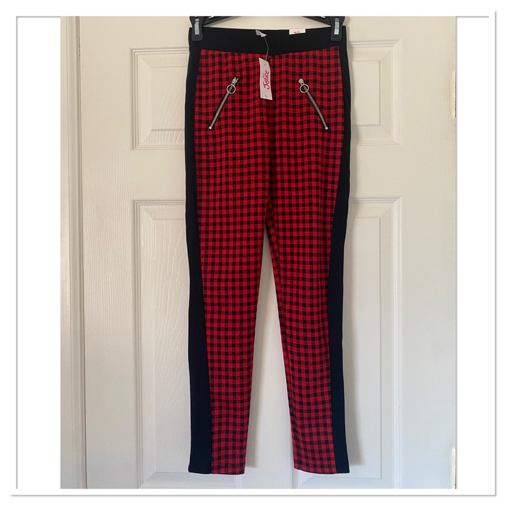 Justice Girls Buffalo Plaid Leggings